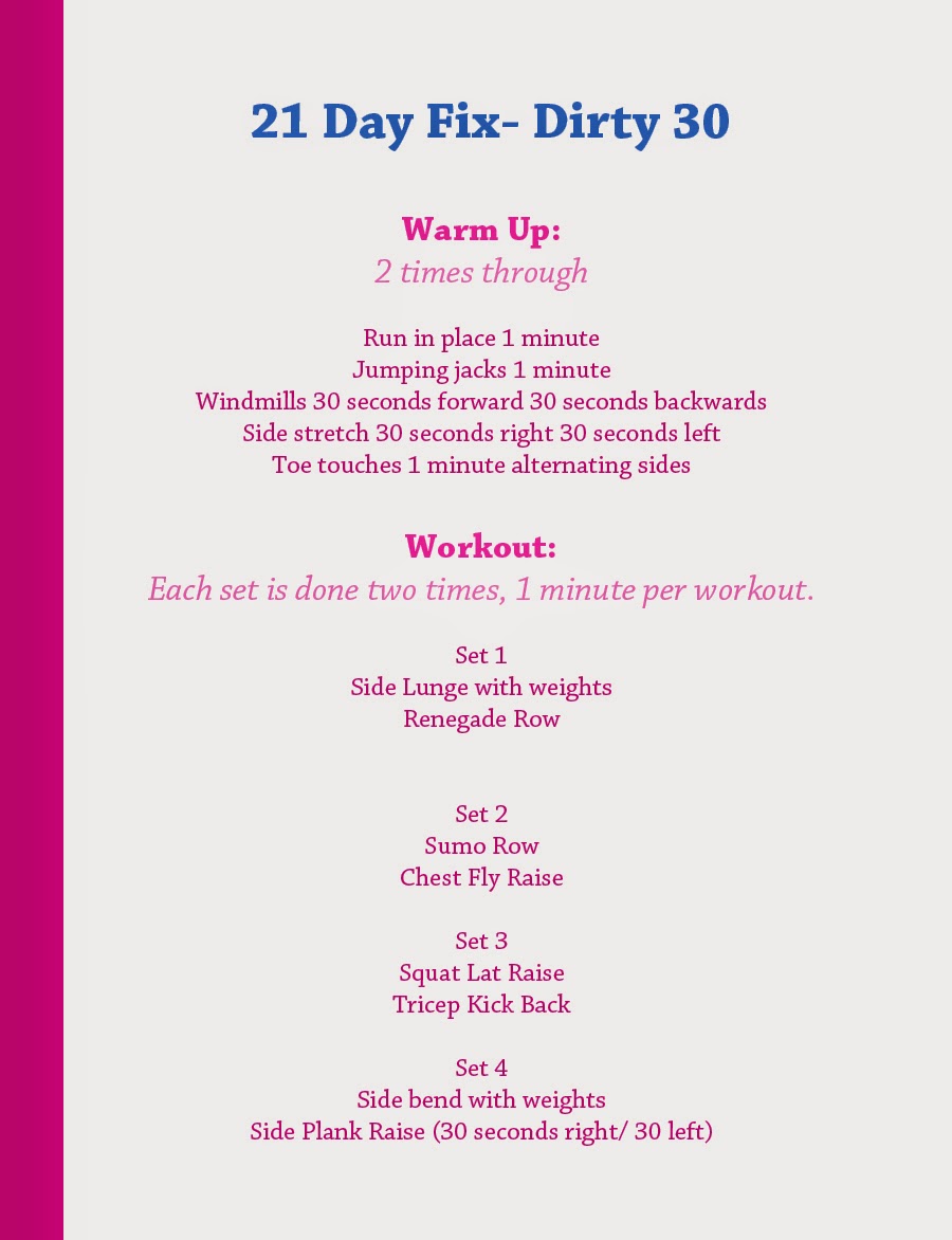 losing it the hard way dirty 30 cheat sheet 21 day fix cheat sheet