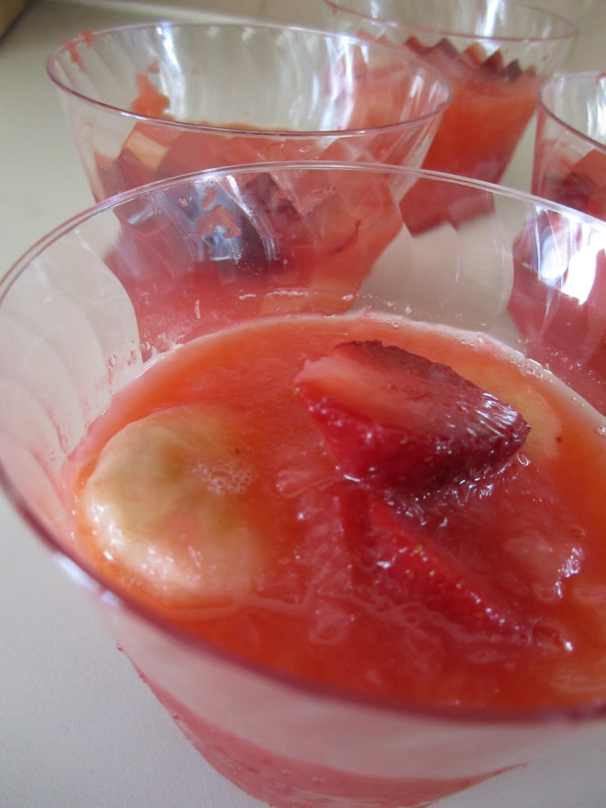 sugar & sharpies Fruit Slush Cups