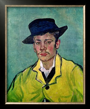 portrait art for salon wall, Portrait of Armand Roulin, van Gogh