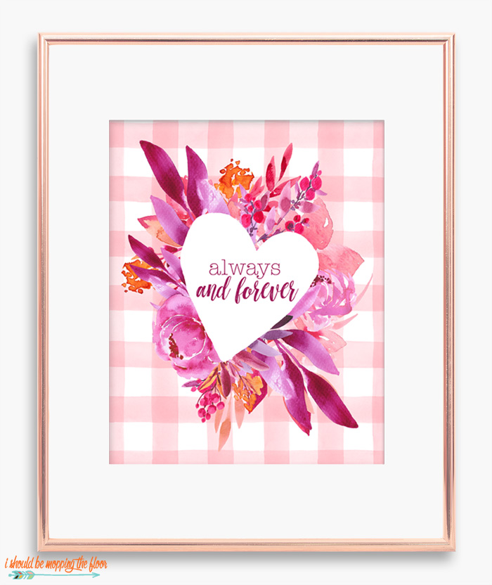 Always and Forever Printable