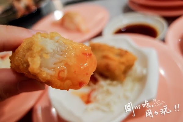 日式平價美食/迴轉壽司吃爭鮮,好吃美味又有超可愛的杯緣子可以加購帶回家