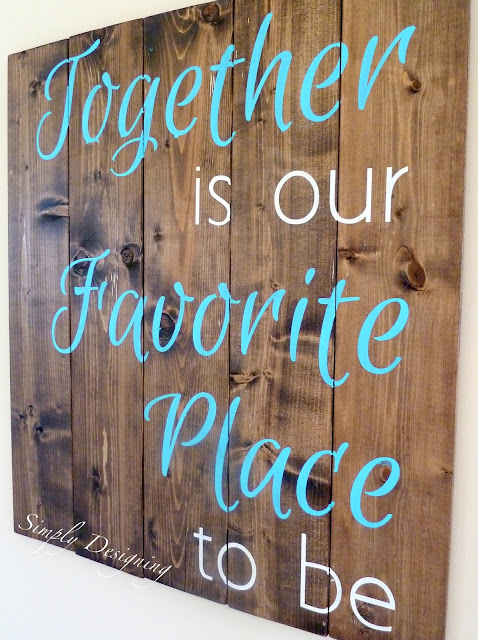 Making DIY signs from pallet wood is fun and easy. You can customize your pallet sign with anything you want to fit your decor.