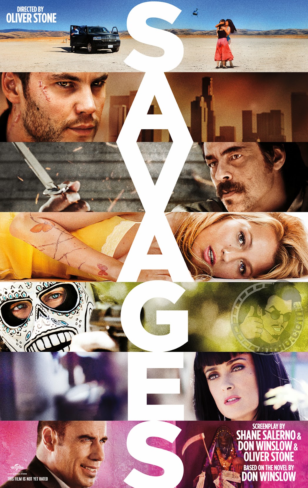 Película Salvajes (Savages) con Taylor Kitsch, Blake Lively y Aaron