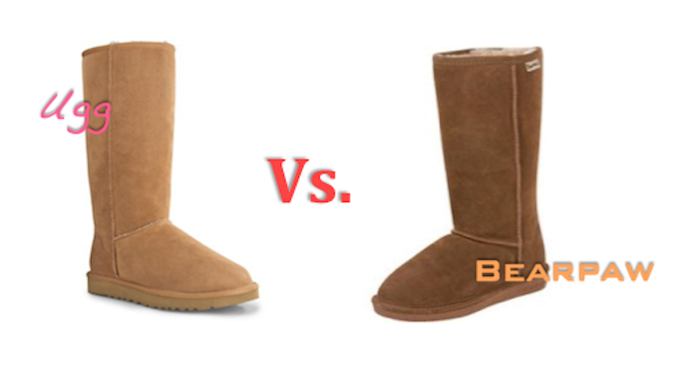 uggs vs bearpaw boots