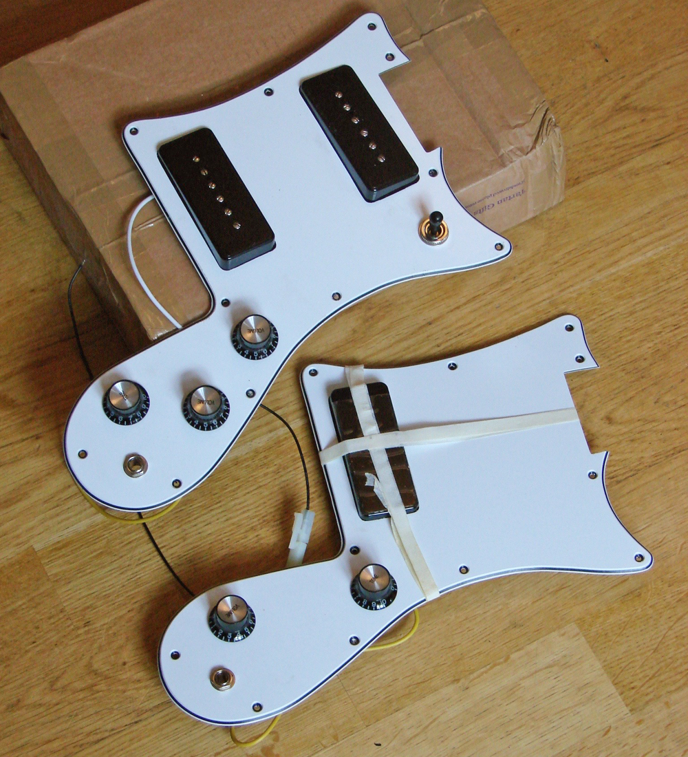 gUitarREN Custom 77 loaded pickguards