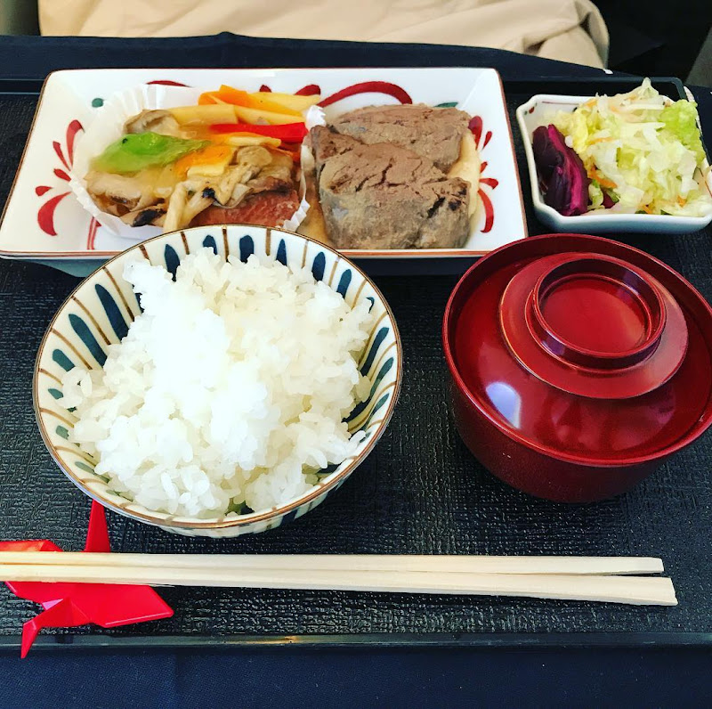 2017年10月下旬：JAL772(JL772) オーストラリア・シドニー=東京・成田 ビジネスクラス搭乗時の機内食内容