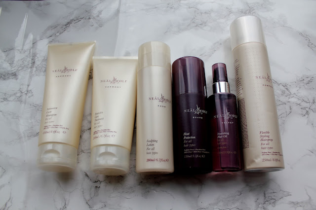 Neal and Wolf Haircare Range Review Neal and Wolf Haircare Range Review