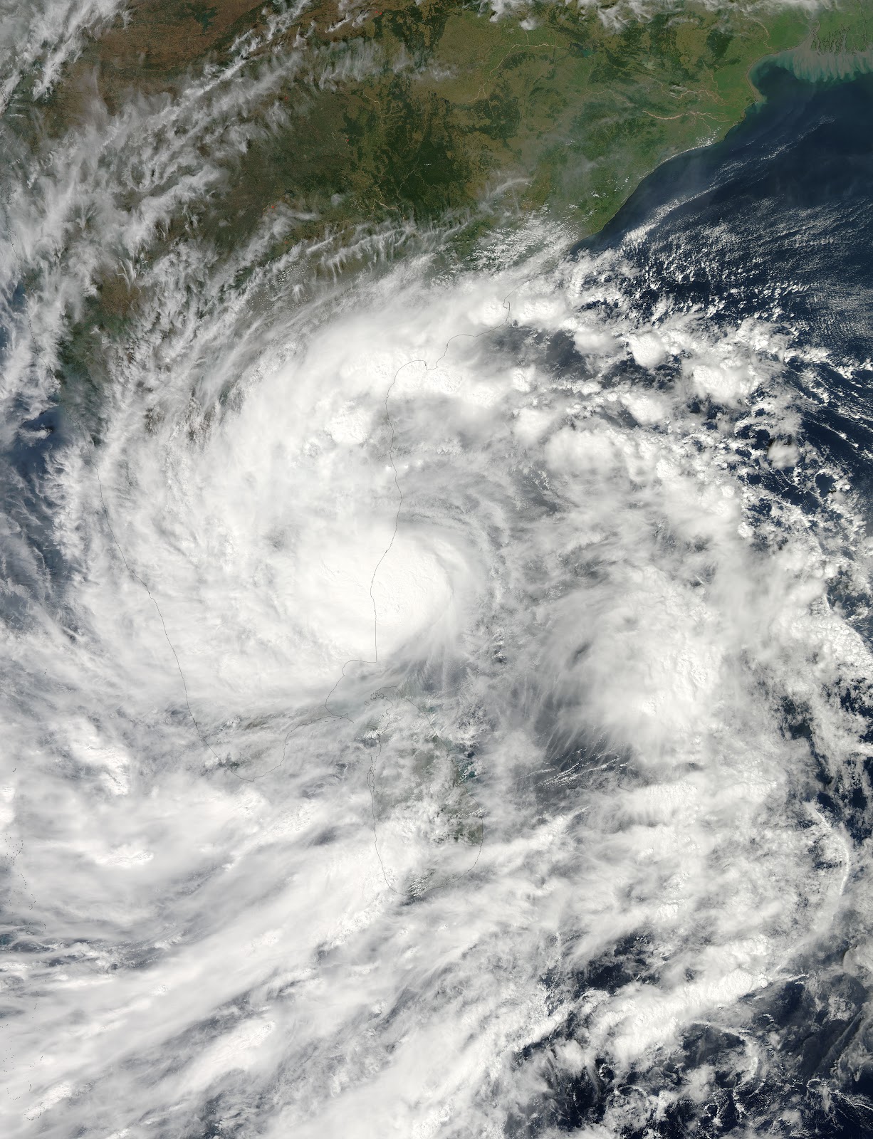 stunning satellite image cyclone nilam when it made stunning satellite image cyclone nilam when it made