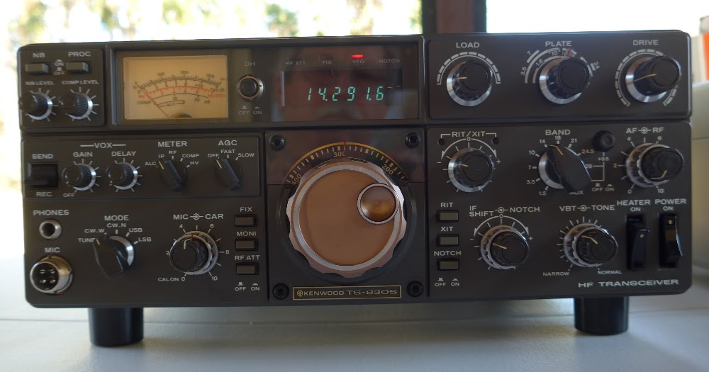 AI4WM Amateur Radio Blog Kenwood TS830S Station.