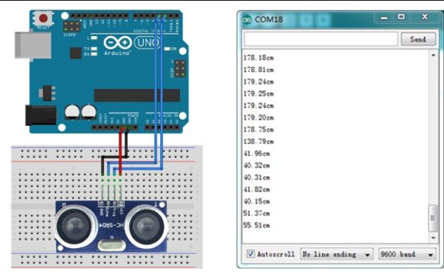 Menggunakan Serial Monitor Arduino untuk Sensor Gerak Ultrasonic - RPL-PW