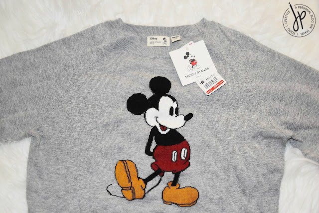 mickey mouse gray pullover