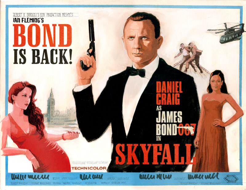 007 Skyfall Poster