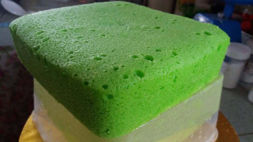 Resepi kek pandan cheese leleh azlina ina