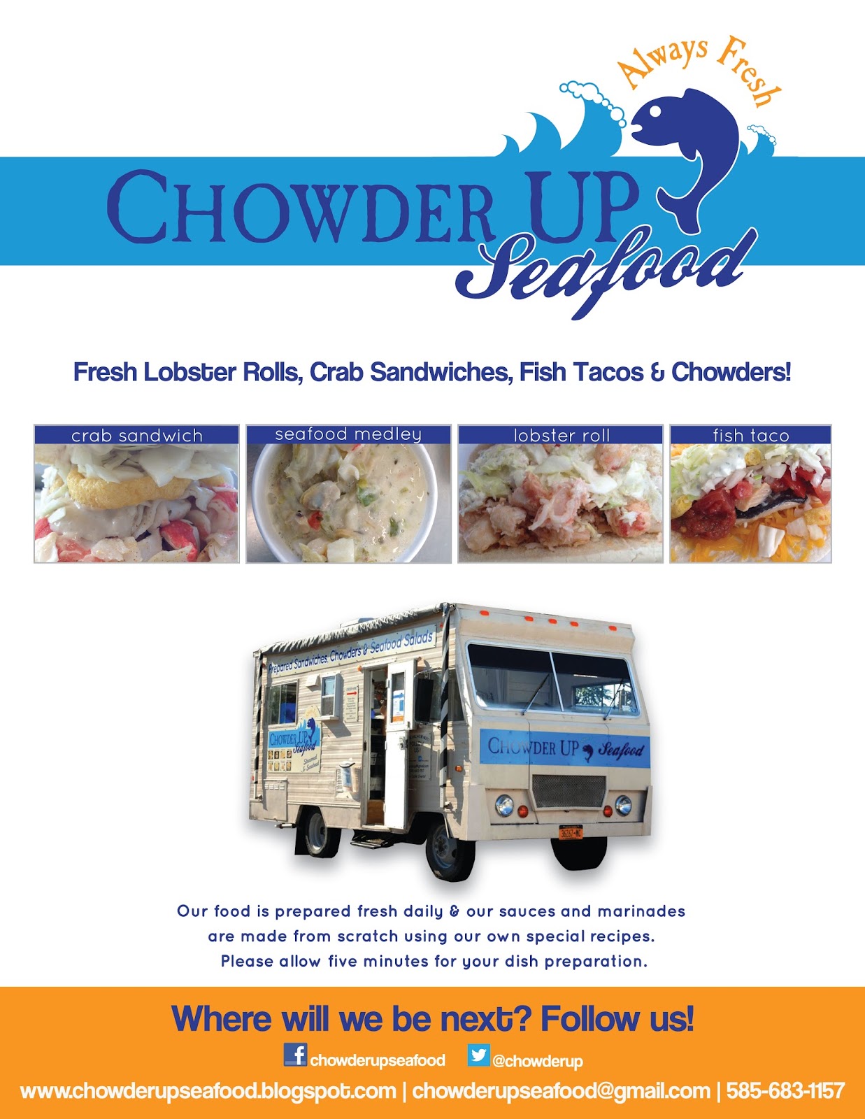 Chowder UP Seafood: July 2013