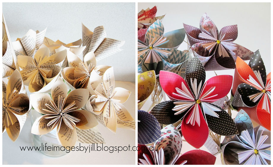 life images by jill how to make a simple paper flower how to make a simple paper flower