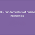 C04 -Fundamentals of business economics study text, study videos and practice exams 