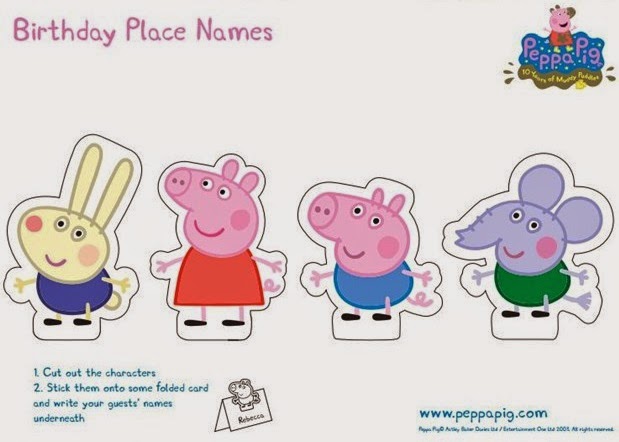 Peppa Pig Free Printable Party Mini Kit Oh My Fiesta