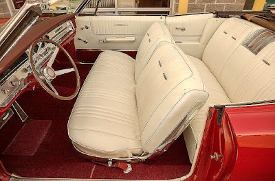 1965 Pontiac Bonneville Convertible Review 1965 Pontiac Bonneville Convertible Seat Front