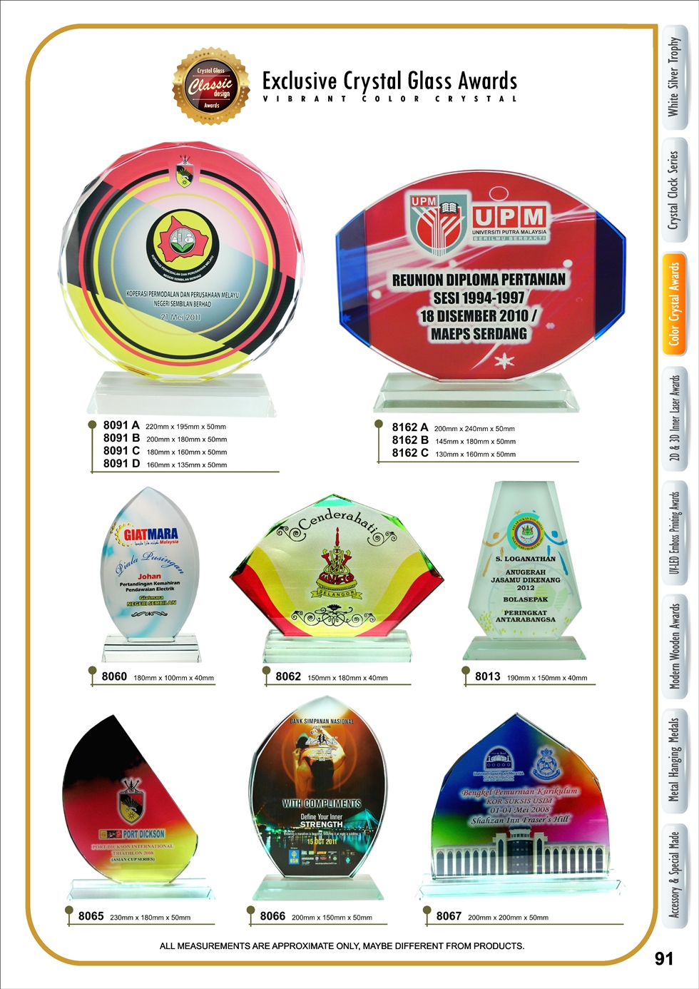 Trophy Malaysia Plaque Malaysia Trophy Supplier Kedai Trofi