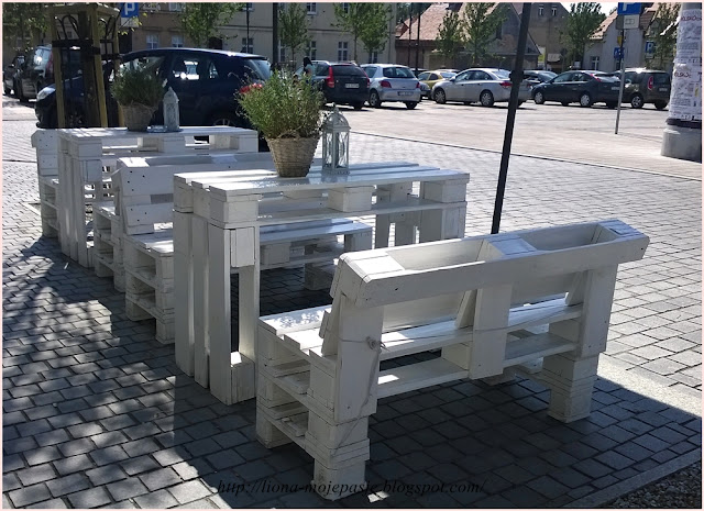 Zamek w Kórniku i meble paletowe:))