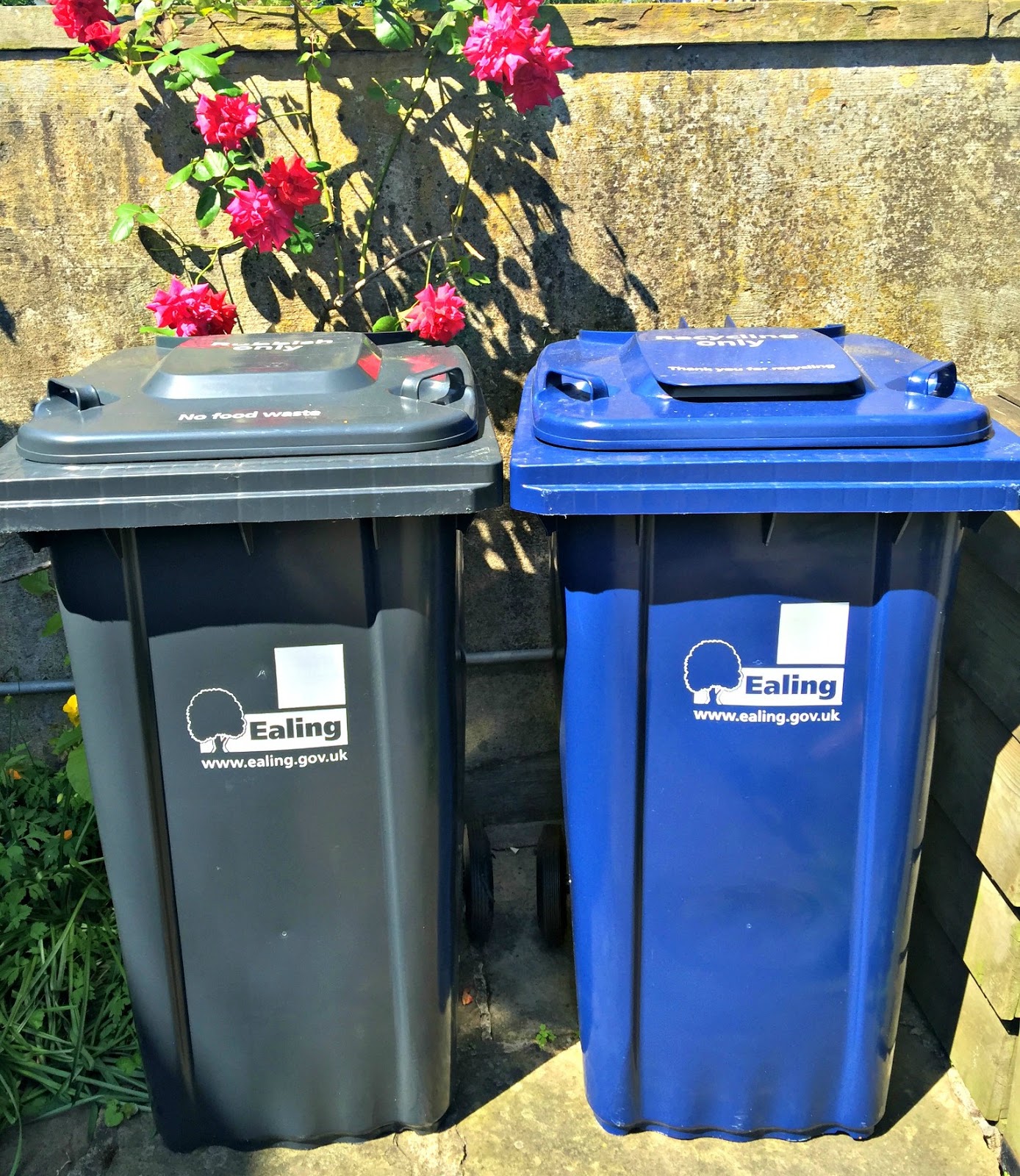 just saying Wheelie Bin Stencils