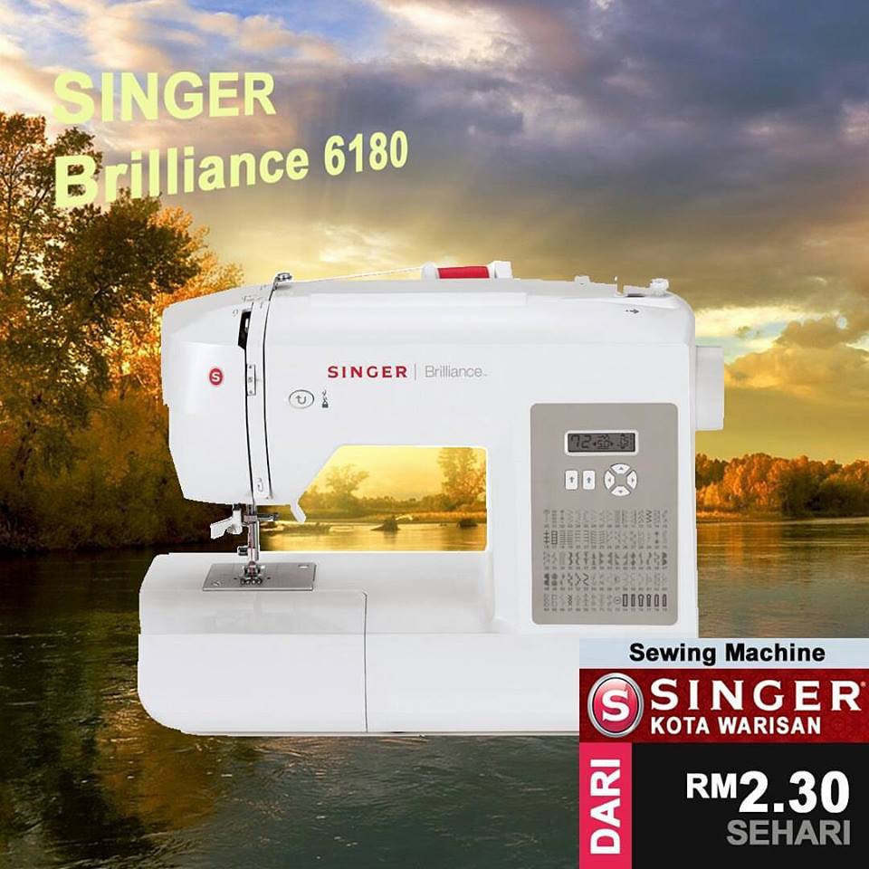 6180 Sewing Machine Singer Kota Warisan Singer Kota Warisan