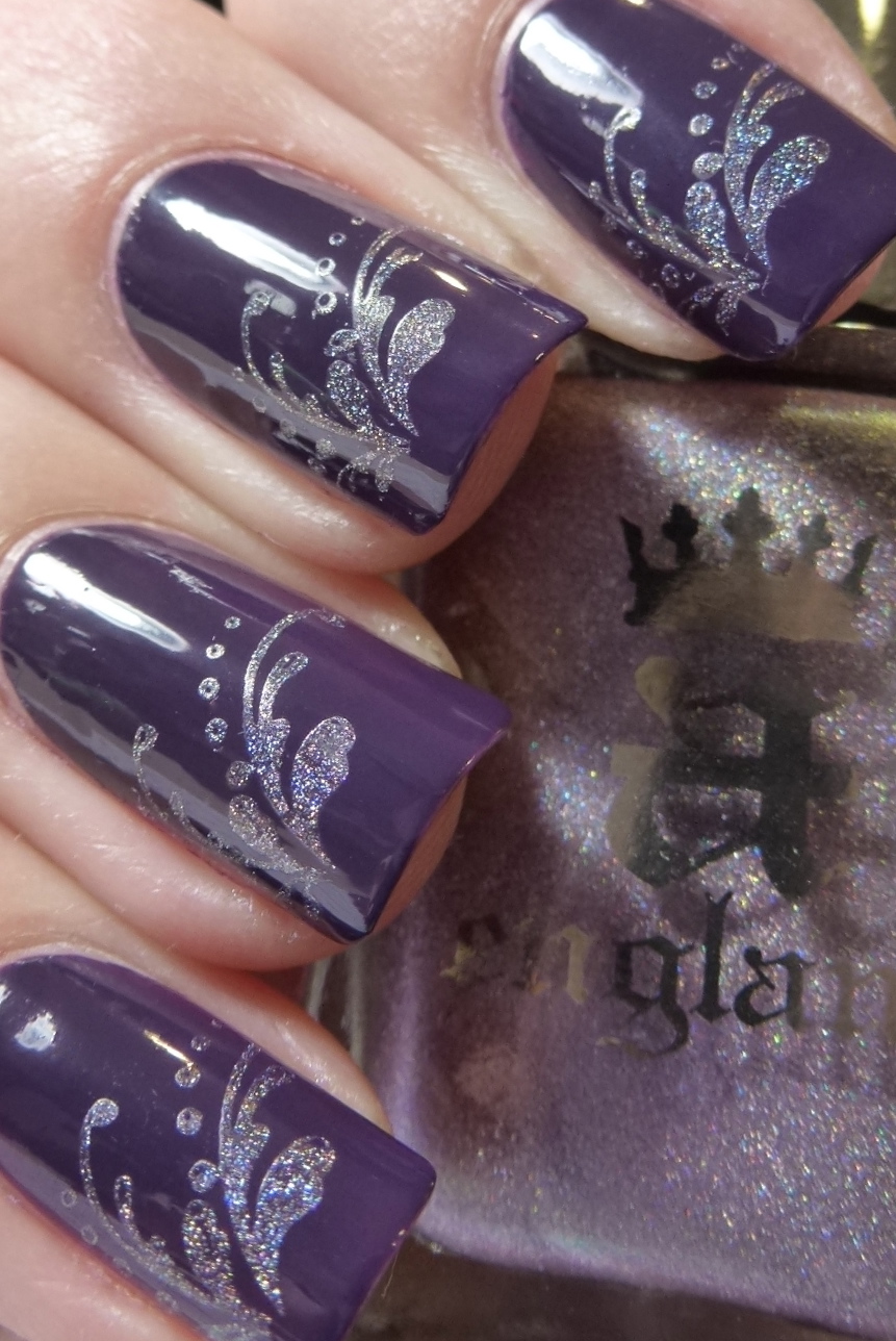Pinpoint Polish!: A bit o' stamping with a-england and Cult Nails...