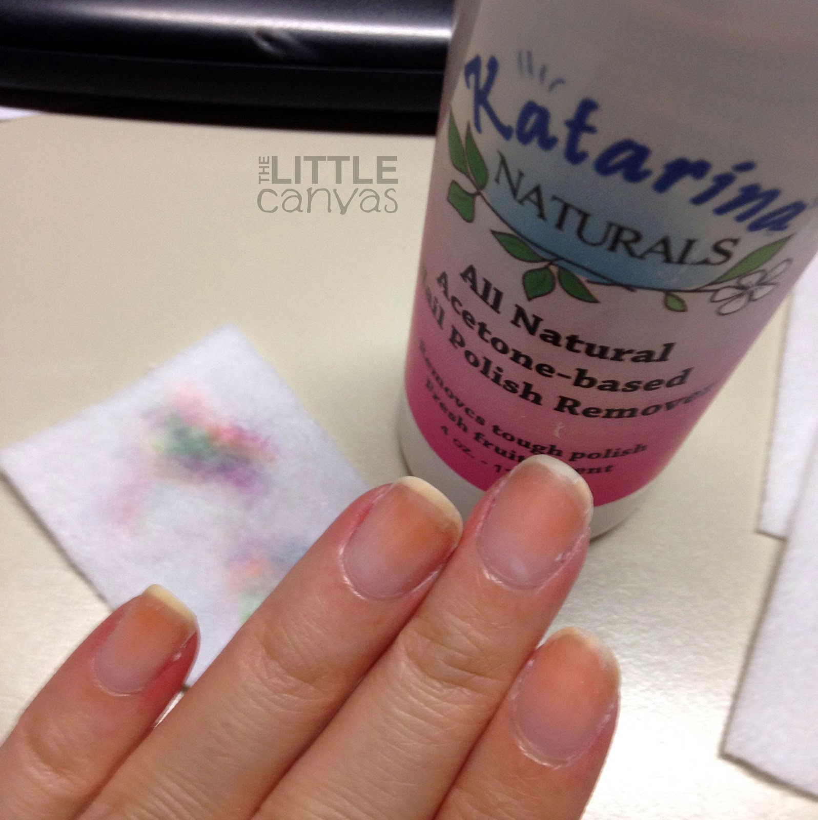 Katarina Naturals All Natural Nail Polish Remover Review The Little