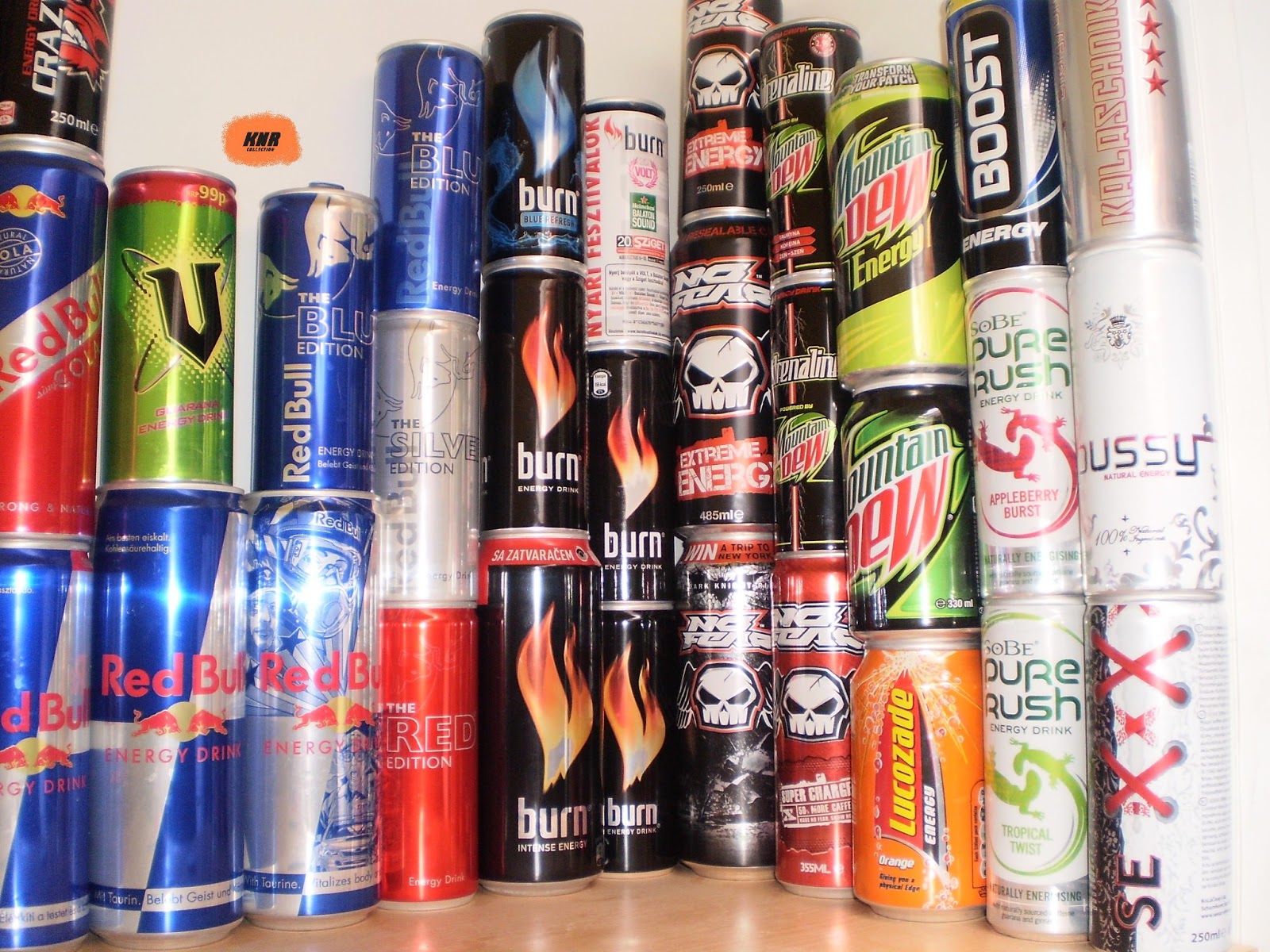 ENERGY DRINK tests by KNR My energy drink collection