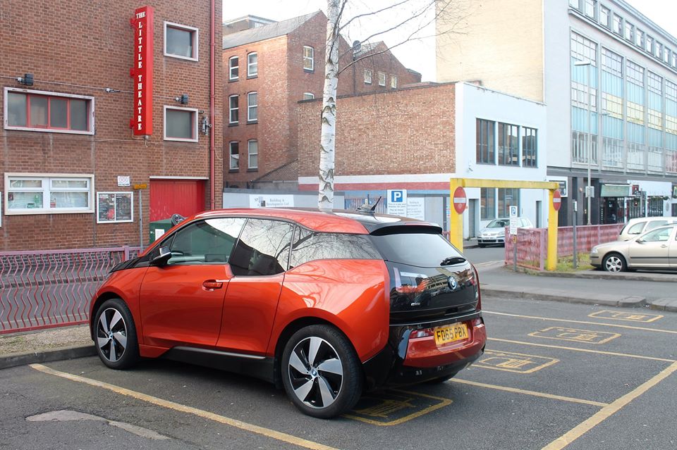 Martin Brookes Oakham BMW i3 Electric Car Charging Leicester