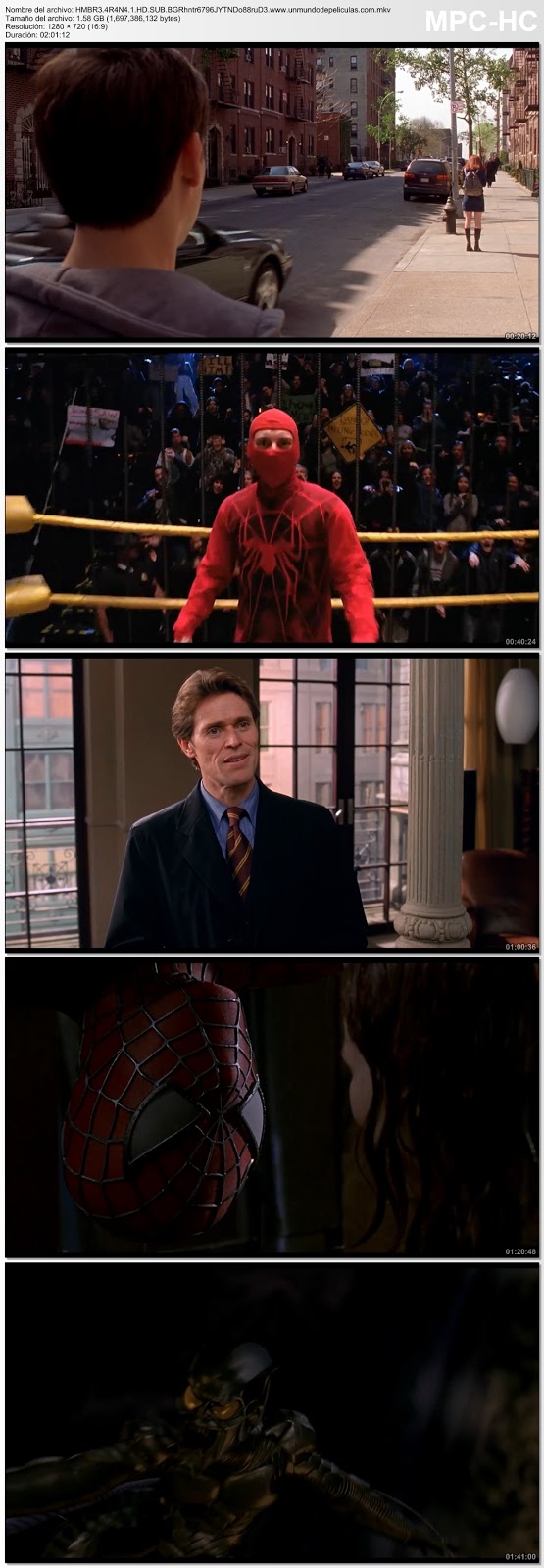 Capturas de la película.