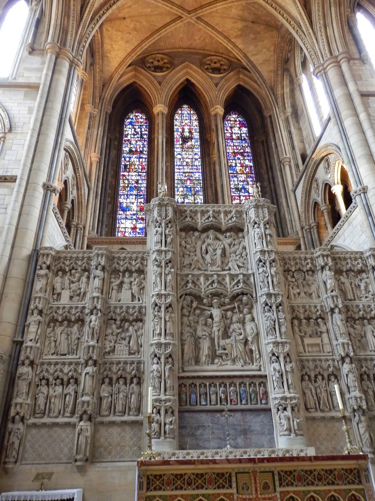 Inside Truro Cathedral