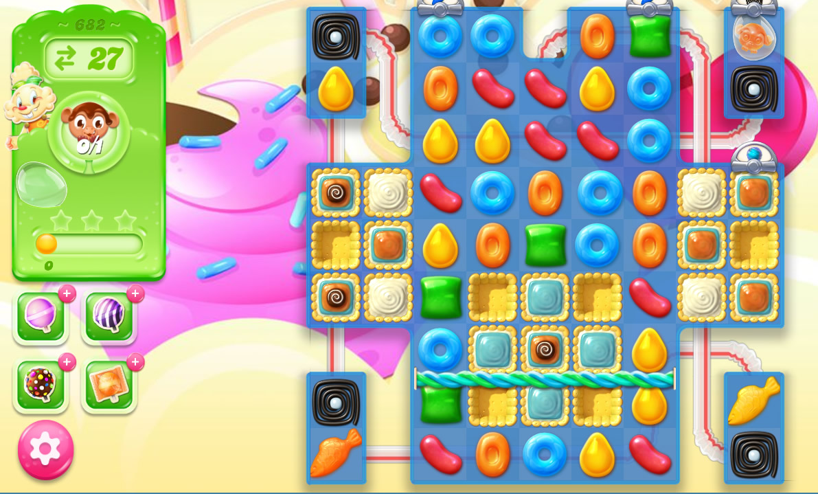 Candy Crush Jelly Saga level 682 Candy Crush Jelly Saga level 682