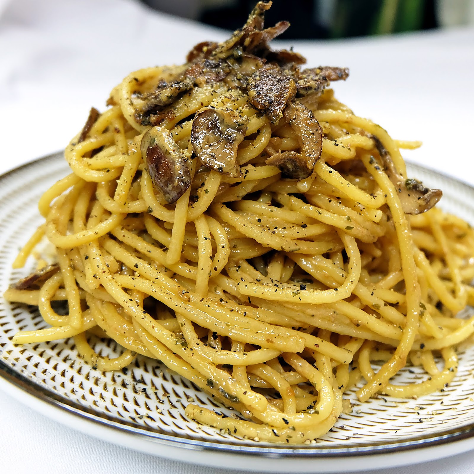 RECIPE CREAMY PASTA IN MUSTARD SAUCE