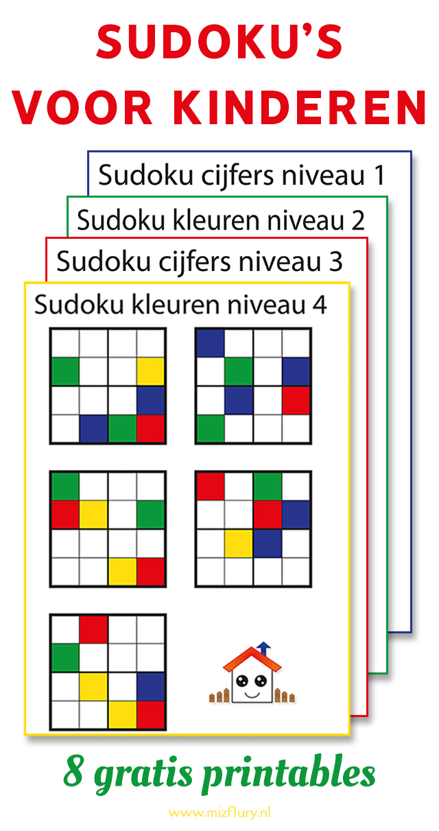 Beste Sudoku's voor kinderen (gratis download) - MizFlurry GA-86