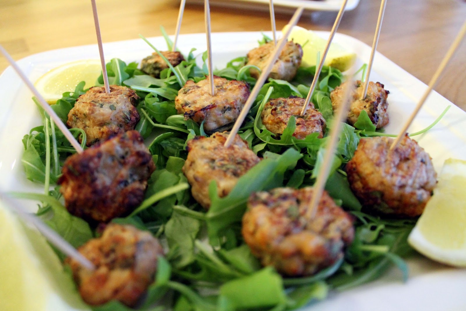 Serena's Medium Rare Swedish Style Low Fat Meatballs
