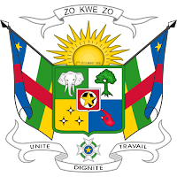 Logo Gambar Lambang Simbol Negara Afrika Tengah PNG JPG ukuran 200 px