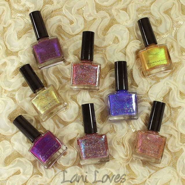 Femme Fatale Cosmetics The Dune Collection nail polish swatches & review