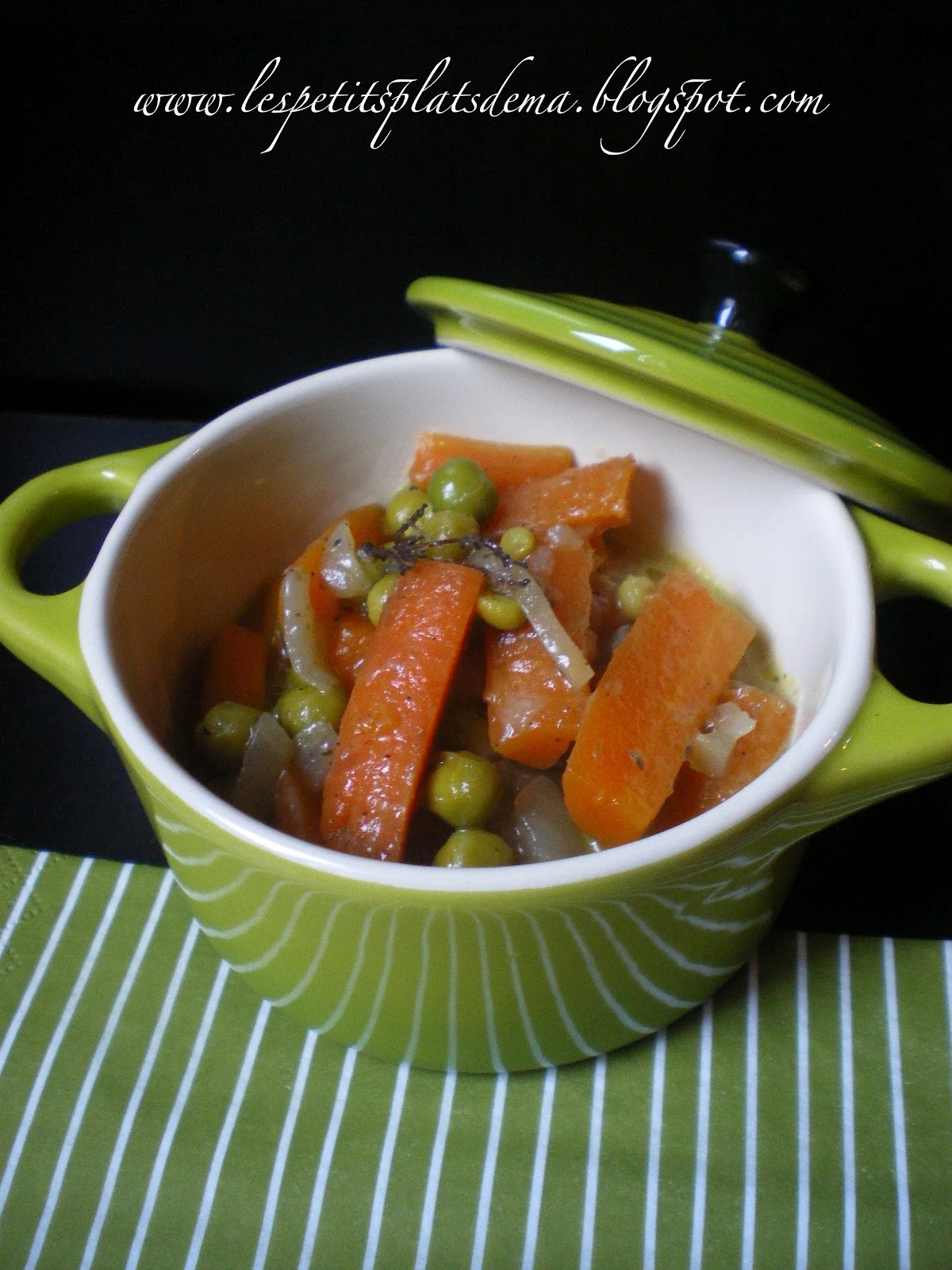 LeS PeTiTs PlAtS D'EmA: Carottes - petits pois