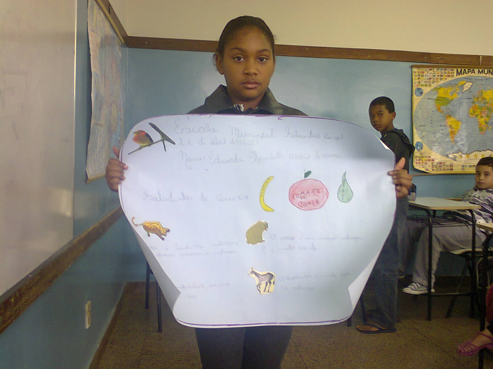 Aqui na escola: Saladinha de Queixas