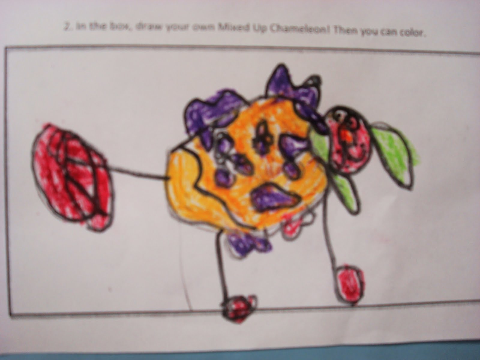 Art Bait: Oh, hey there Chameleon... I didn't see you.
