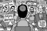 "[O]n the Left Today What is in Jeopardy is Support ... for the Concept of Israel" (includes video) Antiziocartoongreenberg