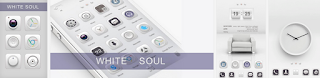White Soul Go Launcher Theme White Soul Go Launcher Theme