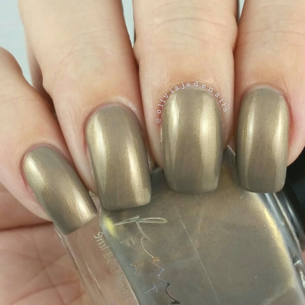 Femme Fatale Cosmetics Nala swatched by Olivia Jade Nails