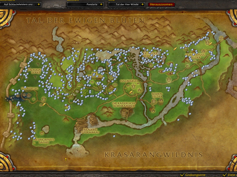 WoW Erze Farmen und Farmrouten | WoW Farm3r