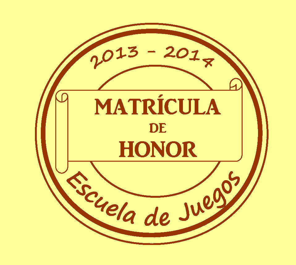 Escuela de Juegos Matrícula de honor