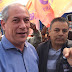Em ato de campanha na Grande São Paulo, Ciro Gomes diz que a 'esquerda' está dividida