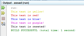 How to Change Color of Text in Java - PProgramming