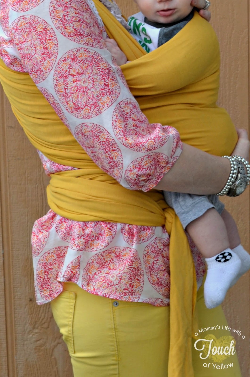 A mommy's life...with a touch of YELLOW Happy Wrap {plus WIW}