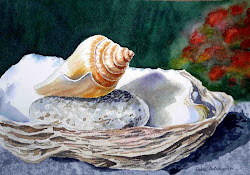 shells sea shell painting irina sztukowski seashell shore paintings artist watercolor simple which painted sells she 16th uploaded july wall